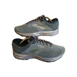 Brooks Revel 2 Gray Women's ATHLETIC Running SNEAKERS Shoe Size 8 Medium‎ #1126